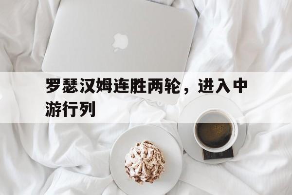 包含罗瑟汉姆连胜两轮，进入中游行列的词条